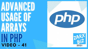#41 Meerdere waarden toevoegen in een PHP-array | PHP-zelfstudie | PHP voor beginners