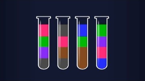 Water Sort Glow Level 17 | Tic Tac Toe All In One Game | Android Brain Gameplay Offlinegame