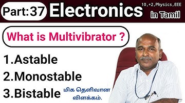What is Multi vibrators and types in tamil
