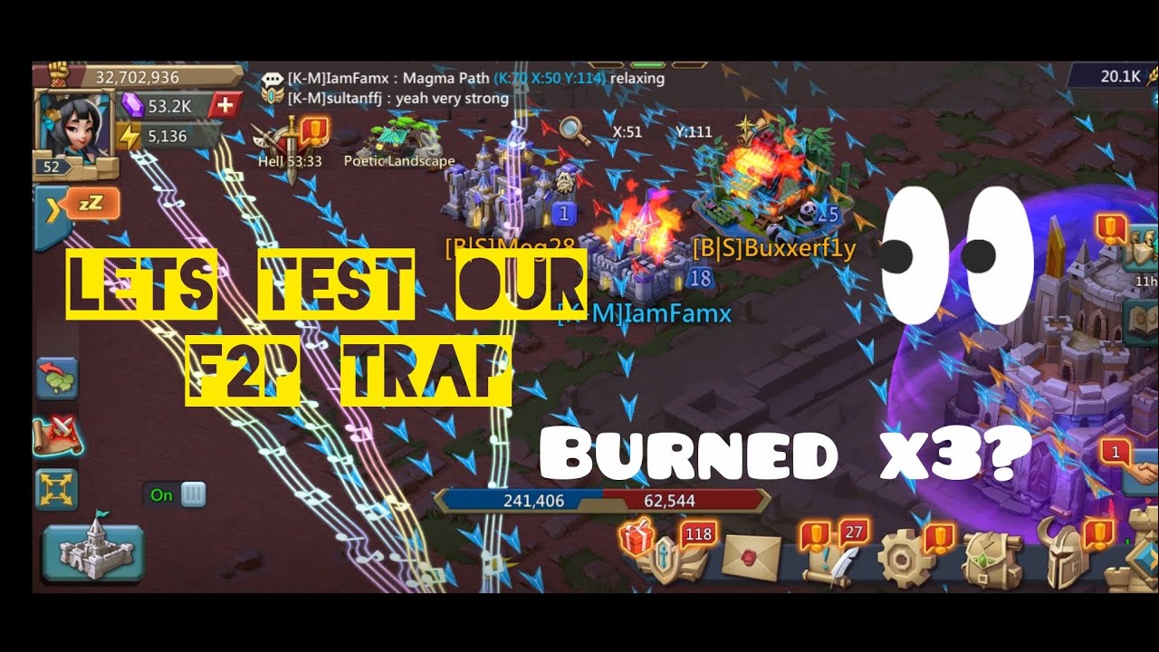 K1838 Dragon Arena!! - Lets TEST our F2P Trap - 