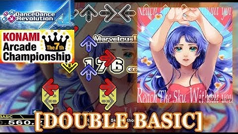 【DDR A】 Reach The Sky, without you [DOUBLE BASIC] 譜面確認＋クラップ