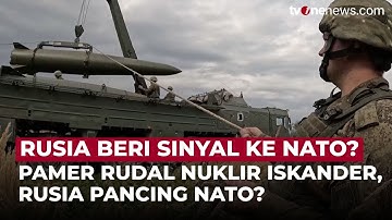 Rudal Nuklir Iskander-M Dipamerkan Rusia Dekat Perbatasan NATO | OneNews Update