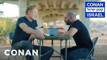Conan Interrogates The Star Of “Fauda” | CONAN on TBS