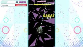 Groove Coaster Wai Wai Party!!!! - Android Girl - MASTER Perfect screenshot 5