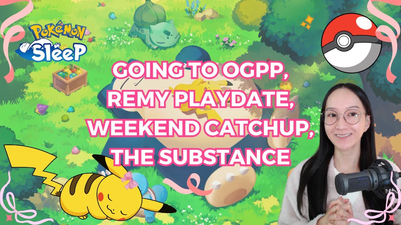 Pokémon Sleep: First Time at OGPP ⚡, Playdate with Remy 🐈, Weekend ...