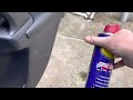 Car door hinge squeaking quick fix