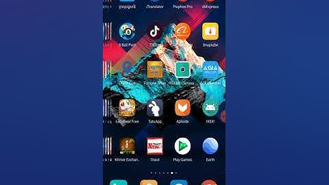 How to install Khmer fonts on mobile,