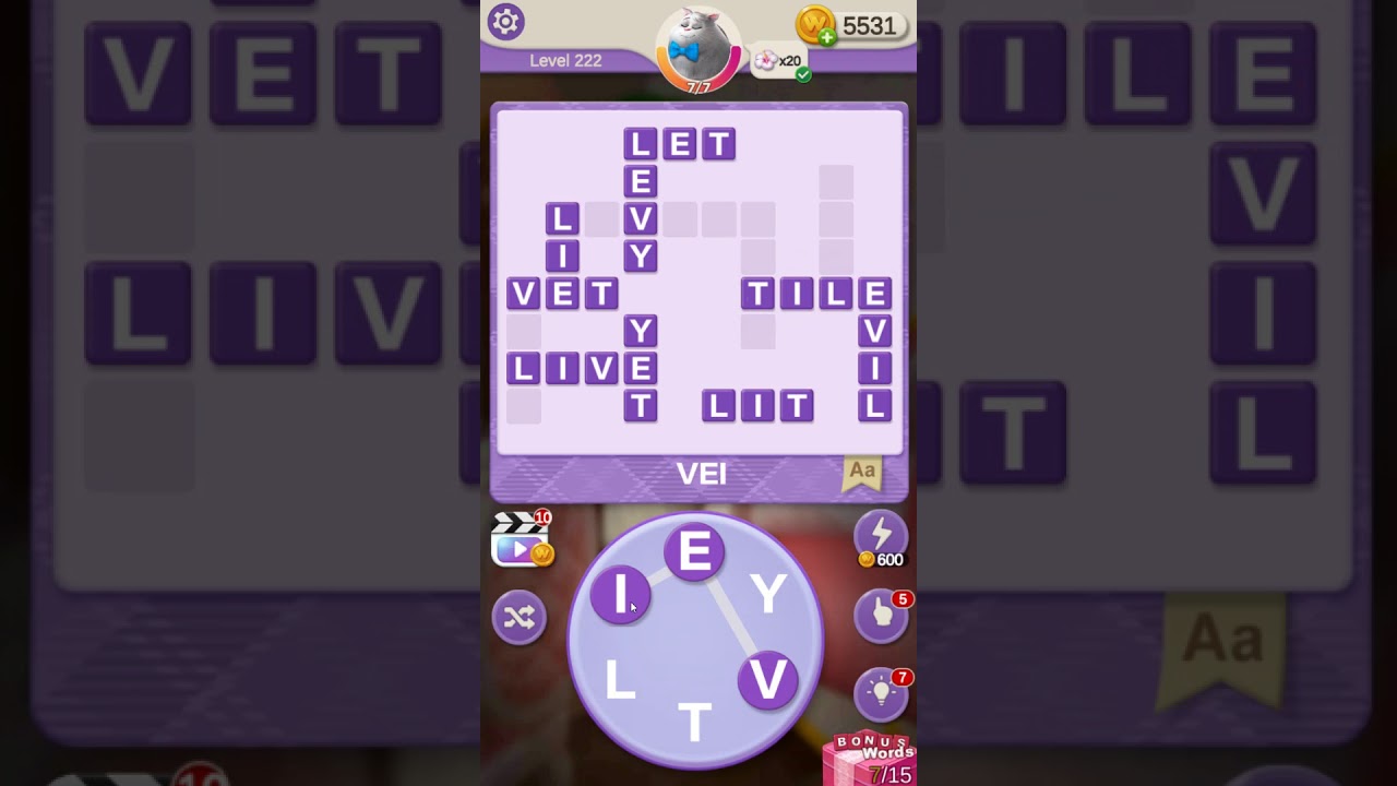 WORD VILLAS level 222