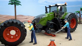 Bibo Помогает Починить Сломанный Трактор