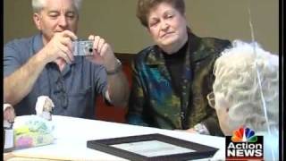Birthday party for two centenarians