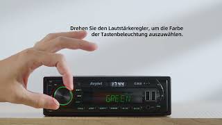 Avylet C302 Wählen Sie Ein Einzigartiges Knopflicht, Um Die Perfekte Atmosphäre In Ihrem Auto Zu Sc