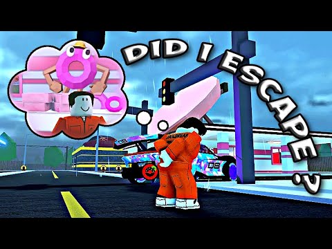 Roblox Jailbreak | I robbed a donuts shop and escaped the police 👮🍩🏪 ...