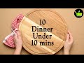 10 easy 10minute dinner recipes  quick  easy dinner recipes  instant dinner recipes  dinner