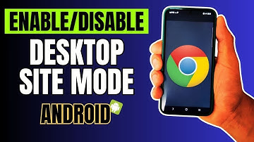 How to Turn On/Off Desktop Site Mode IN Google Chrome Android!
