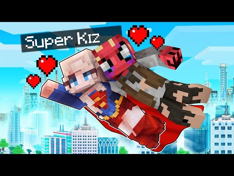 FAKİRE SÜPER KIZ AŞIK OLDU! 🥰 - Minecraft