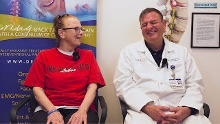 Patient Comes From New Mexico to Have INSTANT RELIEF From Her Lower Back Pain | Deuk Spine Institute by Deuk Spine Institute 336 views 2 months ago 2 minutes, 57 seconds