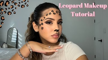 Leopard Print Makeup Tutorial 🐆 | Easy & Budget-Friendly Products