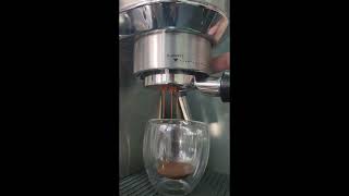 Peaberry espresso time - Coffee barista on DeLonghi Dedica