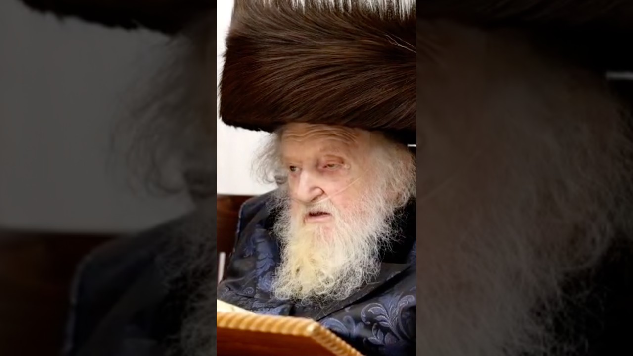 הרב בן ה100 בספירת העומר: תיעוד מיוחד ממרן גאב״ד ירושלים הגר״מ שטרנבוך