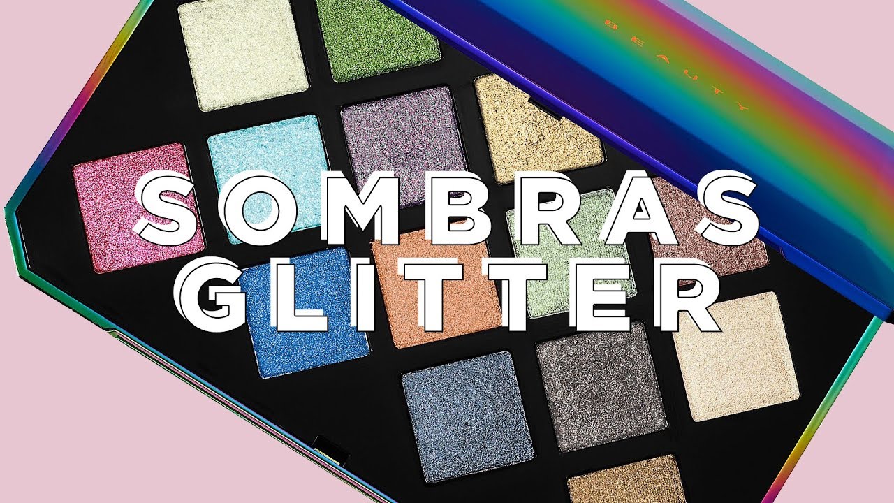Cómo usar sombras glitter todos los dias + Paleta Galaxy Fenty Beauty