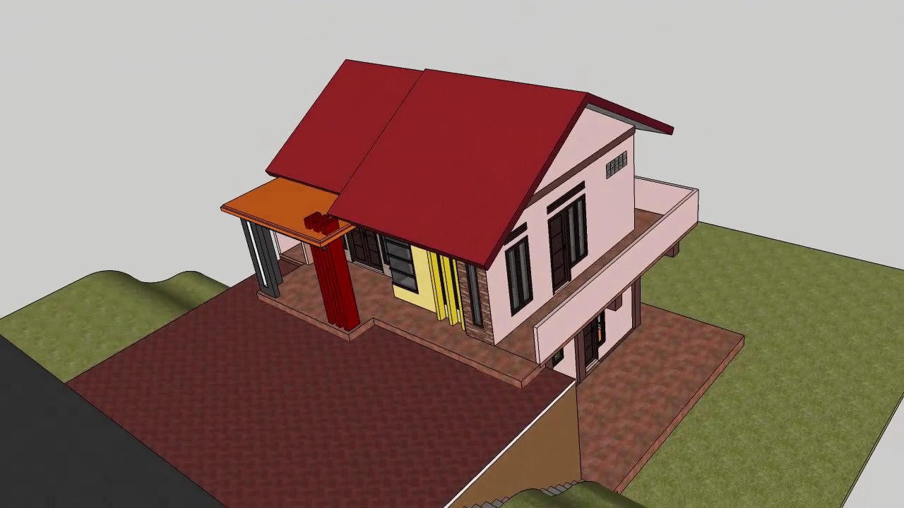  Rumah  Minimalis Animasi  3D YouTube