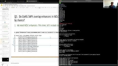 Applied Computational Genomics - BEDtools for Monte Carlo Overlap Enrichment Experiments
