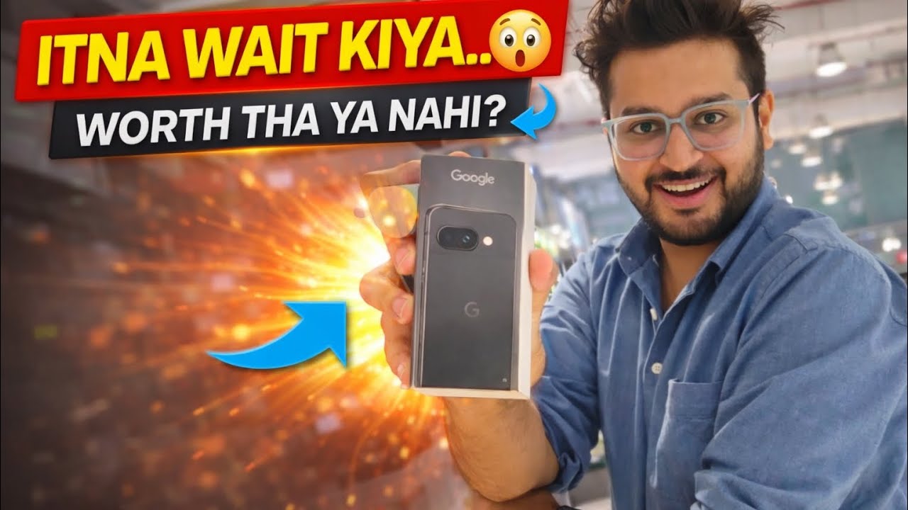 Sapne delay ho sakte hain… par rukte nahi 💫 | Google Pixel 9A Unboxing | Full Journey Vlog