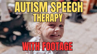 Speech Therapy For Non Verbal Autism with Footage