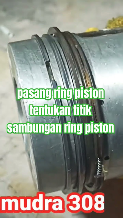 cara memasang ring piston#short
