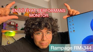 Fiyat performans monitör (Rampage RM-344)