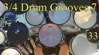 3/4 Grooves 7 - Pattern 33