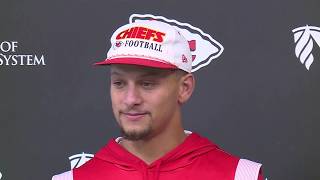 Chiefs QB Patrick Mahomes on the process of getting cleared to return for the season