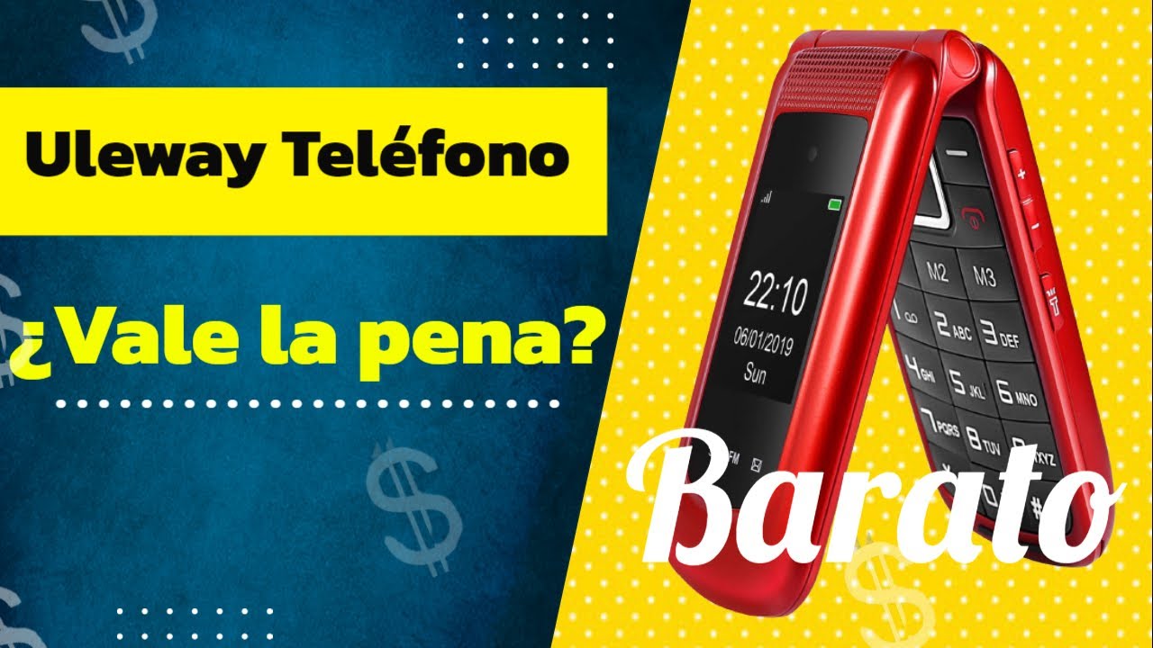 uleway gsm Teléfono Móvil para Mayores con Teclas Grandes, Fácil