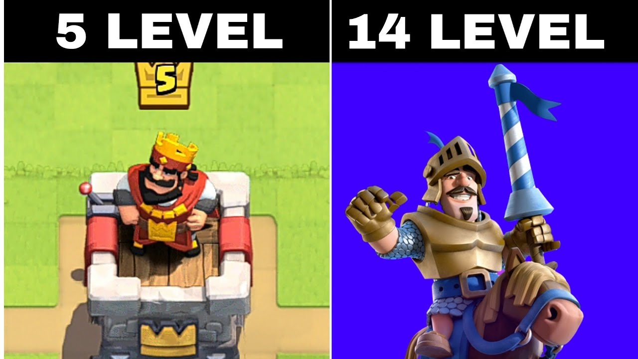 14 level prince Vs 5 level king tower clash Royale YouTube