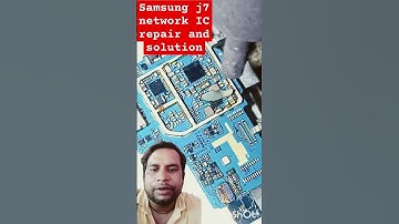 Samsung j7 network IC repair and solution #sorts #smartphone #repair #mobilerepairingtutorial # #