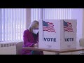 Iowa Democratic Party Chair Rita Hart indicates two changes she wants to make to the Iowa caucuses