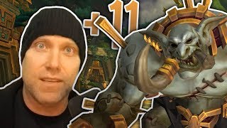 SERIOUS BUSINESS - Swifty Warrior Mythic+ 11 Atal'Dazar Dungeon Highlights - BFA 8.1
