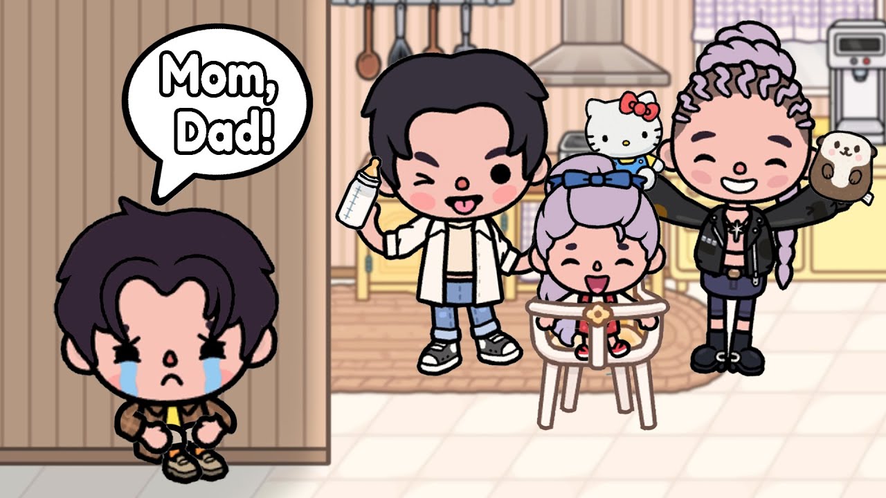 Мои родители ненавидят меня, потому что я не такой, как они 😢💔 Kpop Demon Hunter | Toca Life Worl...