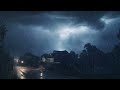 EPIC THUNDER &amp; RAIN Rainstorm Sounds For Relaxing, Focus or Sleep