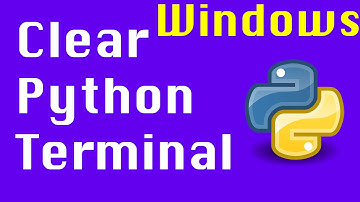 Clear the Python Console - How do you clear the console/Clear Python Interpreter Console in Python?