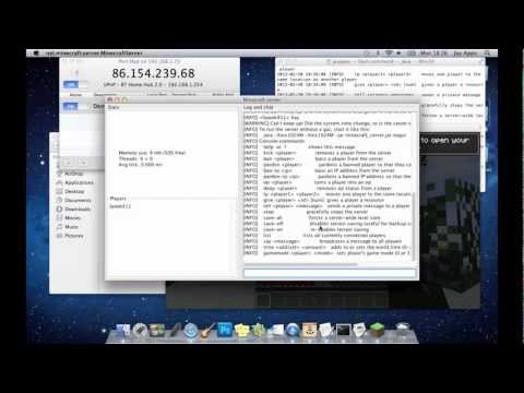 Basic Minecraft Server Set Up Mac Tutorial
