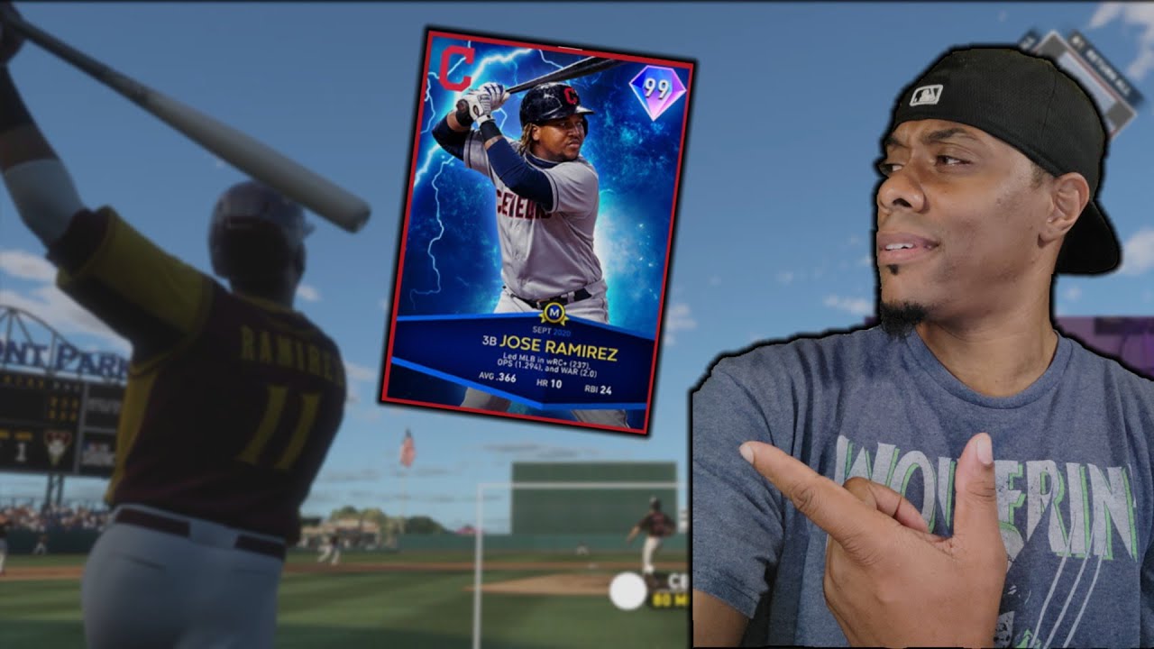POTM Jose Ramirez went deep in his debut.......MLB The Show 20