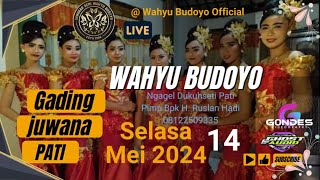 ✅ LIVE KETOPRAK WAHYU BUDOYO :: ARUMSASI NGRATU :: Ds. GADINGREJO - JUWANA - PATI  :: 14 MEI 2024