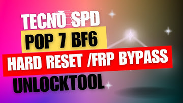 Tecno Pop 7 BF6 FRP Bypass | Tecno Pop 7 Spd Frp Bypass One Click UnlockTool 100% Working Method