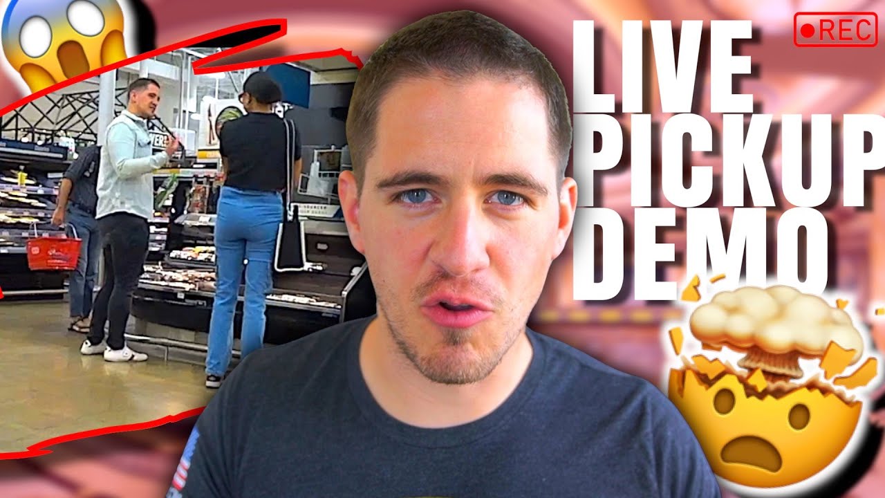 Picking Up 10/10 Black Model At Grocery Store (Daygame Infield)