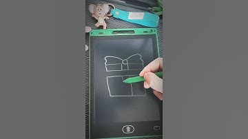 Drawing a gift is very easy on the smart board✍️#shorts #short #smartboard