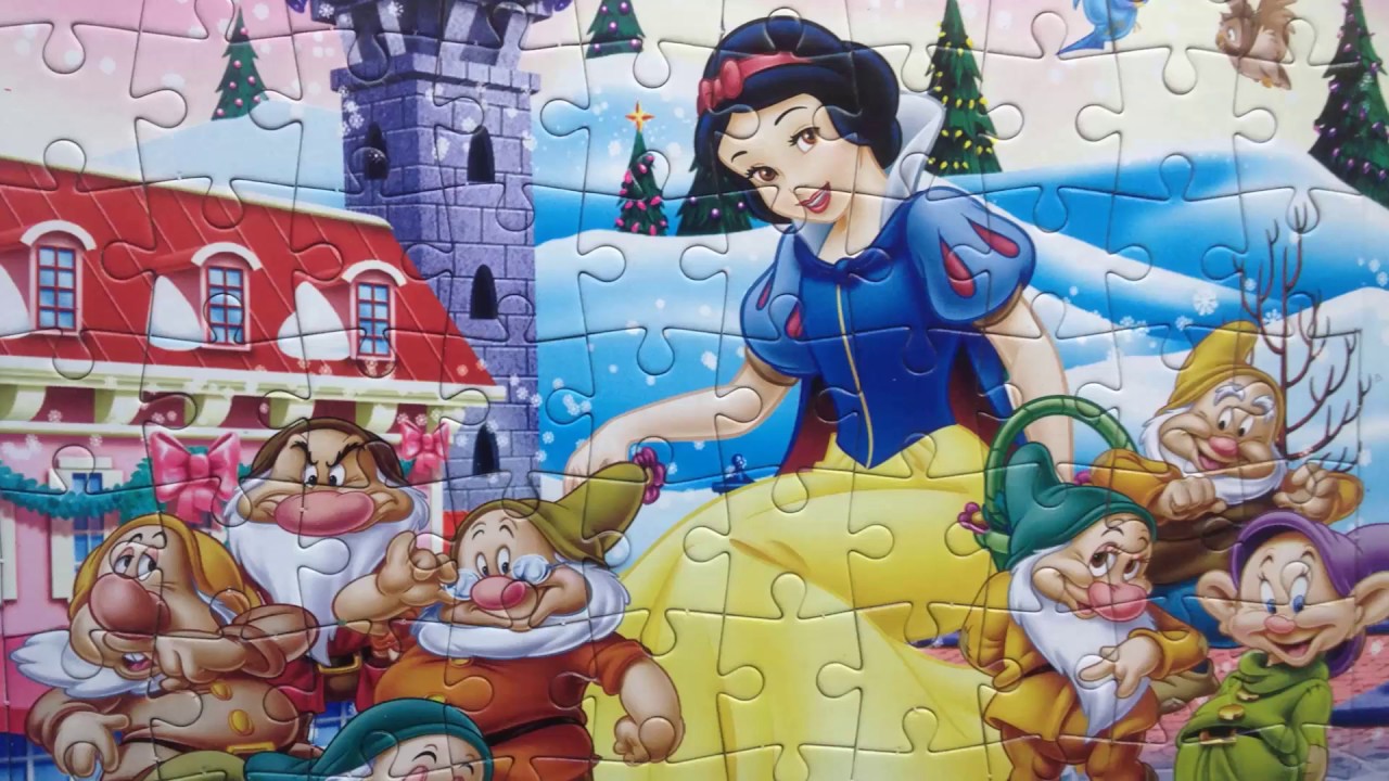 Disney Princess Fairies Puzzle Games Ravensburger Clementoni Kids Puzzels Jigsaws - Cartoon HD ✔