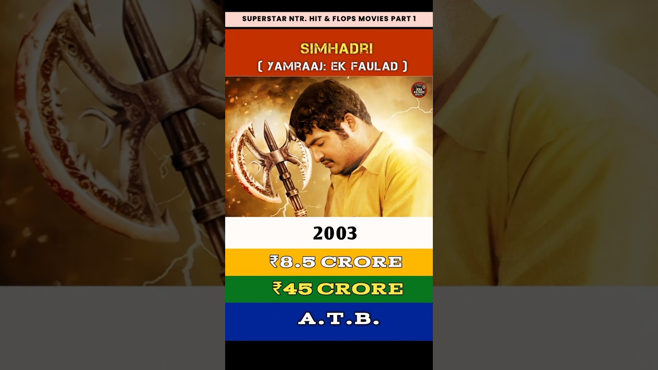 NTR All Movies Hit & Flop Movies List 