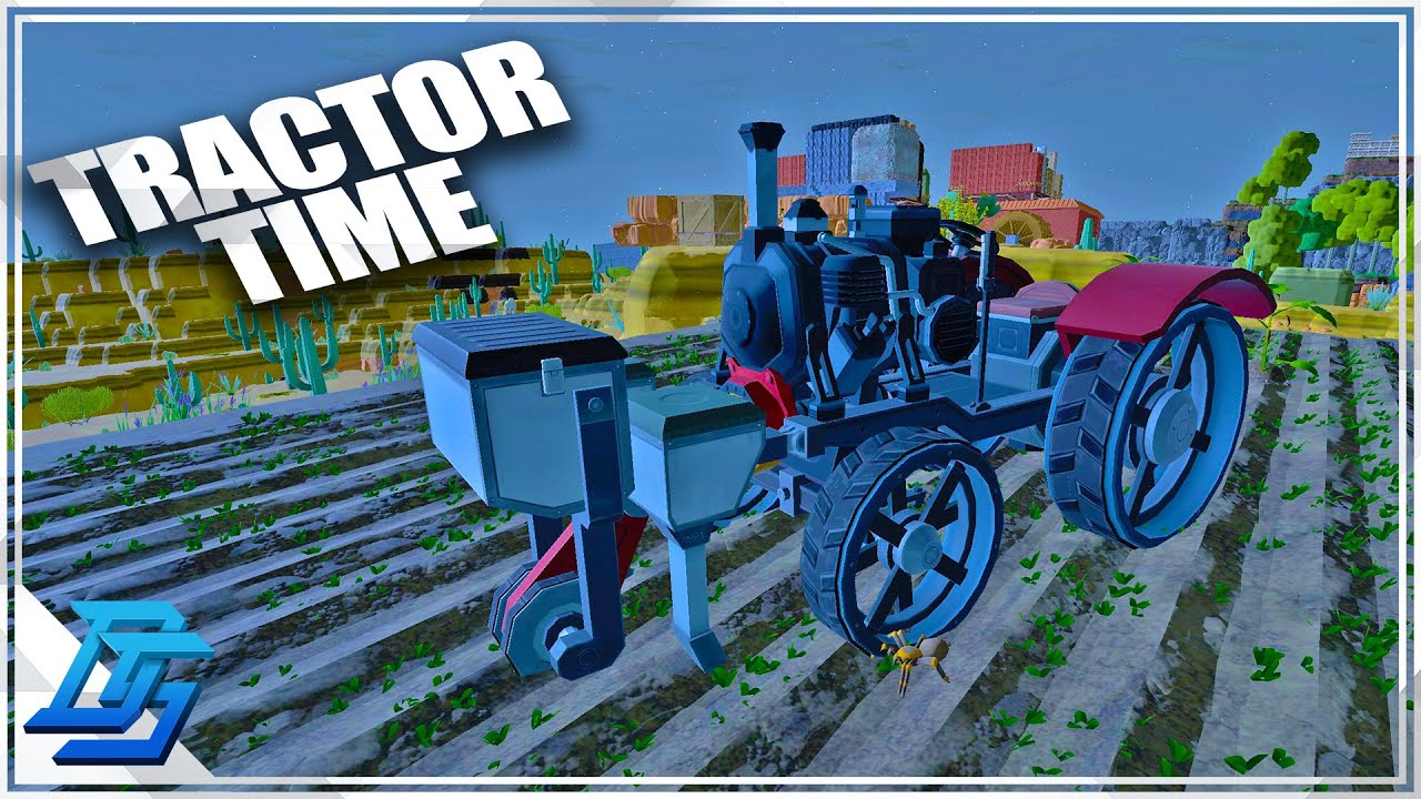 TRACTOR HAS ARRIVED AND THE FARM GROWS BIGGER! - ECO Gameplay  - Part 8 (2021)