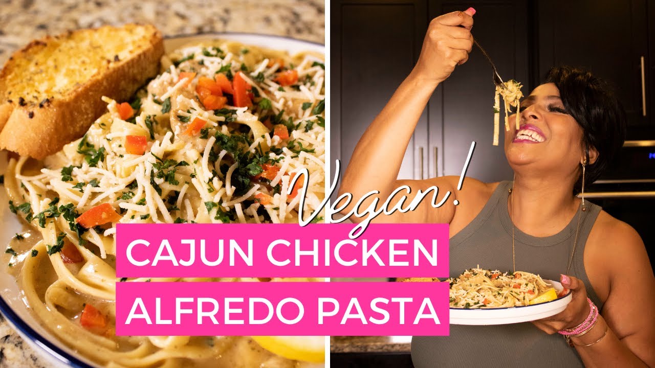 Vegan Chicken Alfredo How to make creamiest Pasta Sauce Chef Joya